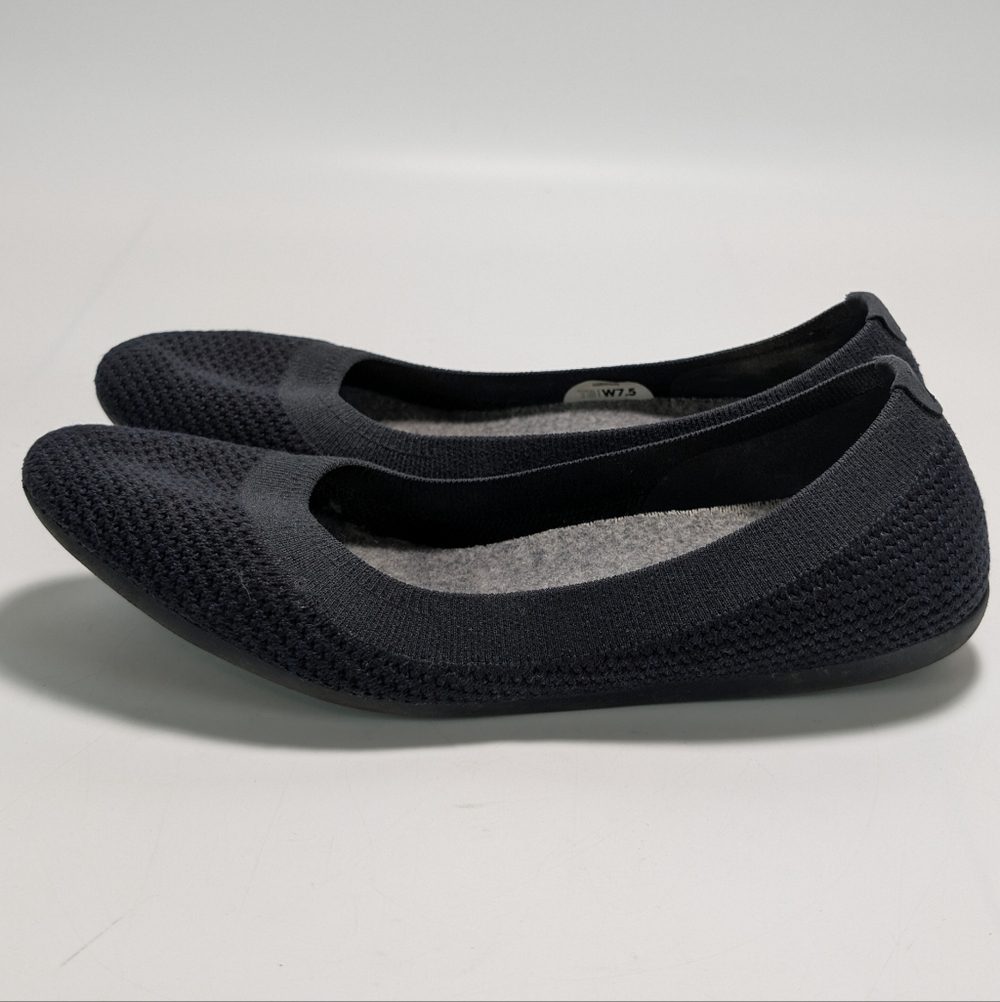 Allbirds Tree Breezers Slip On Ballet Flats - Navy - Picture 3 of 9